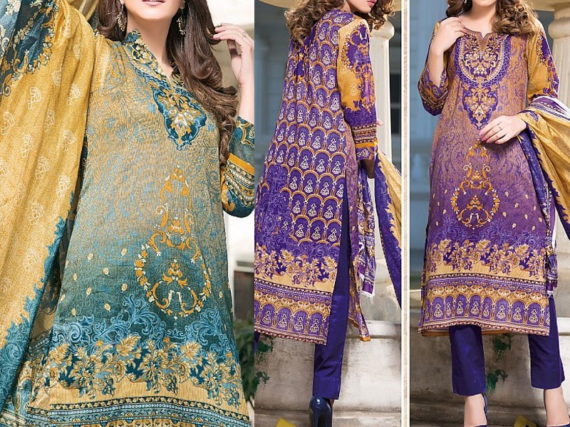 Luxury Heavy Embroidered Lawn Dress 2024 with Embroidered Net Dupatta