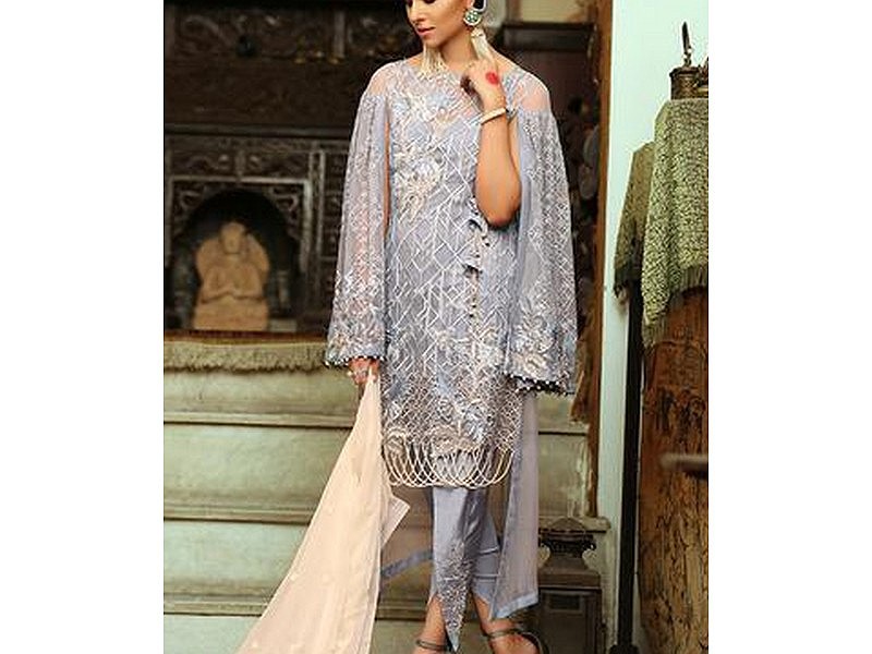 Banarsi Style Masoori Dress with Organza Jacquard Dupatta