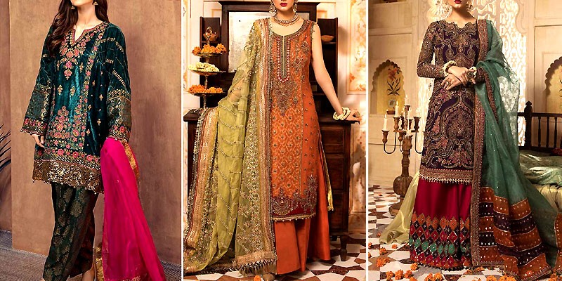 Pakistani Winter Wedding Dresses Collection 2024