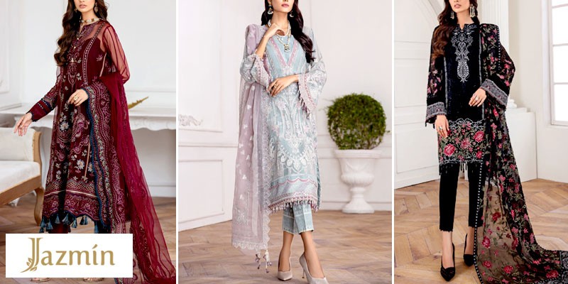 Jazmin Luxury Chiffon Formal Dresses Collection 2021
