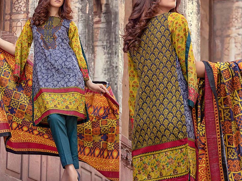 Al-Zohaib Moonsoon Lawn 2018 Collection Vol-2