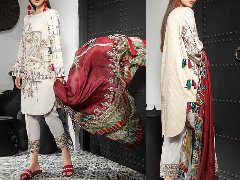 Al-Zohaib Mahgul Luxury Lawn Collection 2018