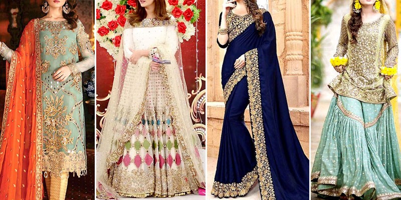 Different Types of Wedding Dresses in Pakistan