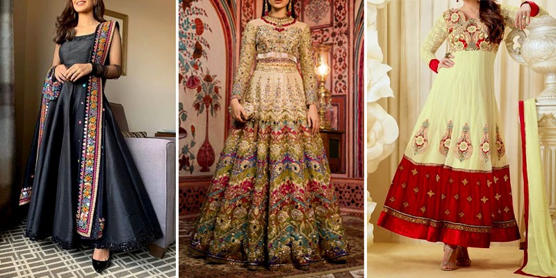 Latest Party & Wedding Frocks Designs 2022 in Pakistan