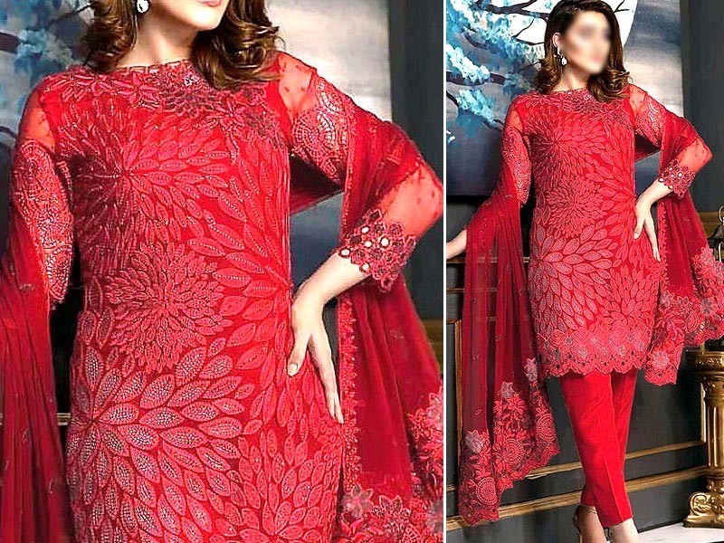 Red Party & Wedding Dresses 2021 in Pakistan