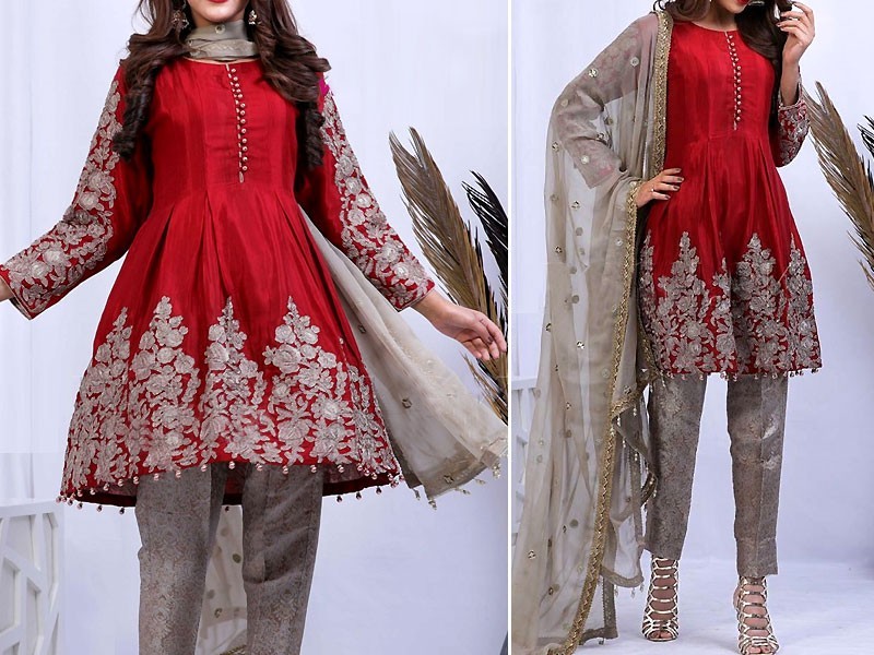 Red Party & Wedding Dresses 2021 in Pakistan