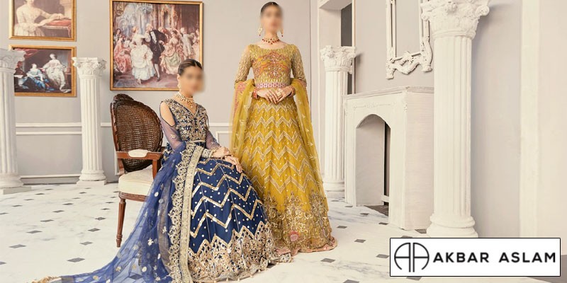 Akbar Aslam Luxury Formal & Bridal Collection 2021