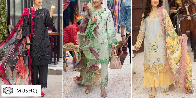 Mushq Luxury Summer Lawn Collection 2021