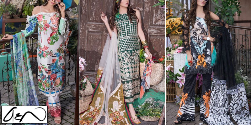 Asifa & Nabeel Luxury Summer Lawn Collection 2021