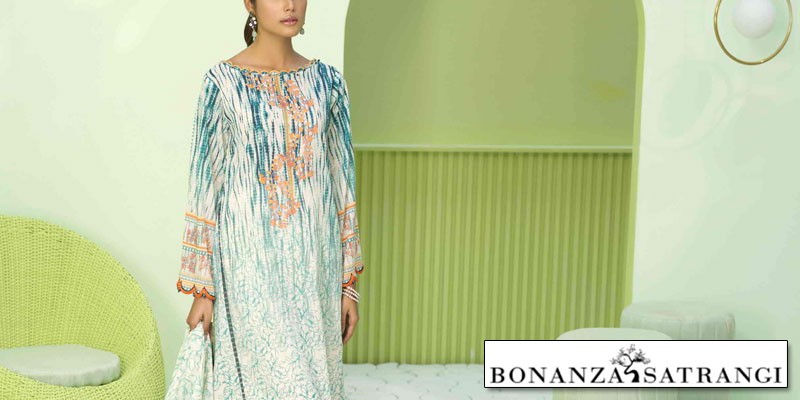 Bonanza Satrangi Unstitched Summer Lawn Collection 2021