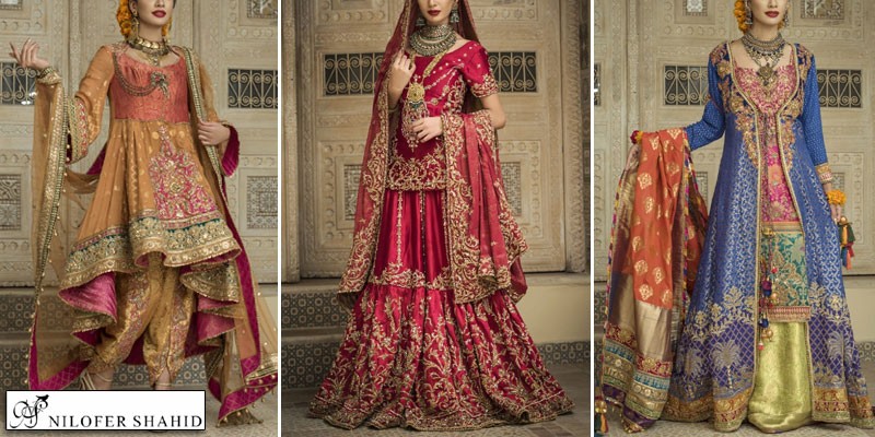Nilofer Shahid Luxury Bridal Dresses Collection 2021