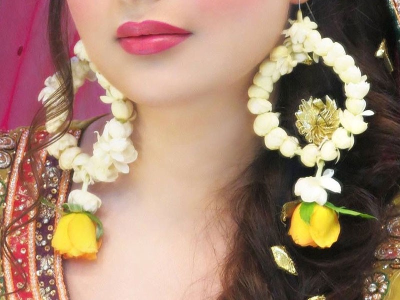 mehndi gajra set