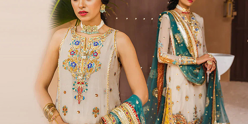 Anaya Luxury Embroidered Chiffon Suits Collection 2022