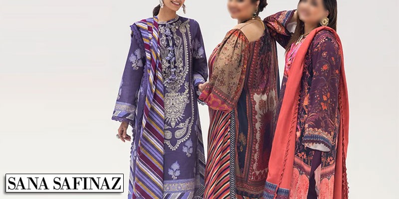 Sana Safinaz Unstitched Linen Winter Collection 2022