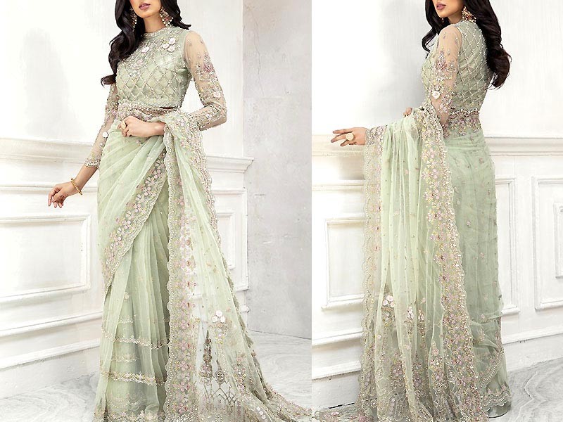 Best Wedding Saree Dresses Designs in Pakistan