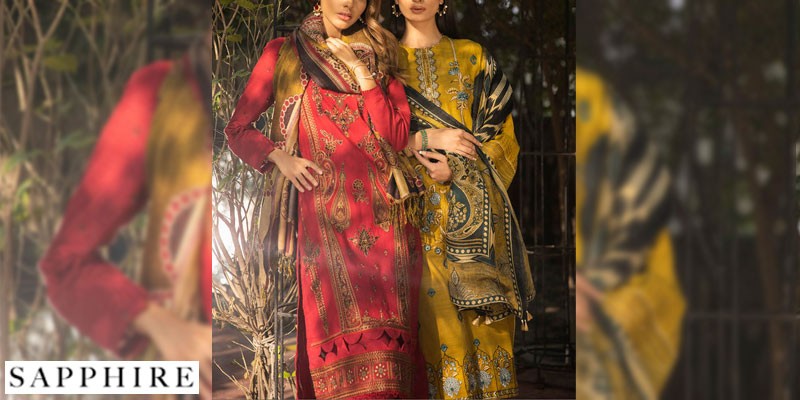 Sapphire Luxury Festive Party Wear Collection 2022