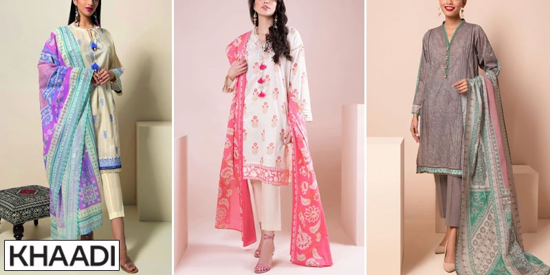 Khaadi Unstitched Summer Lawn Collection 2022