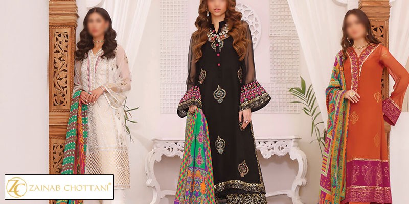Zainab Chottani EID Dresses Collection 2022