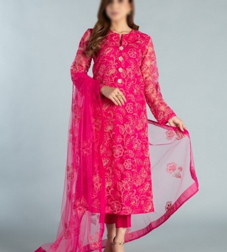Bareeze Formal Chiffon & Net Dresses Collection 2022