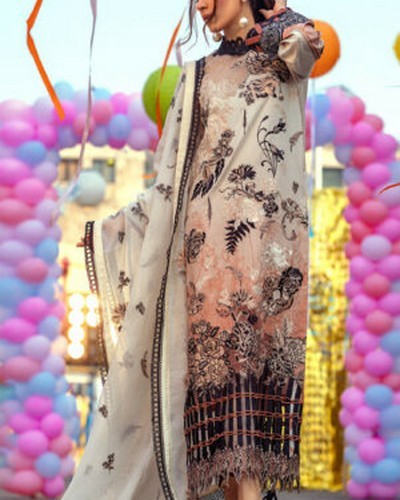 Asifa & Nabeel Luxury Summer Lawn Collection 2022