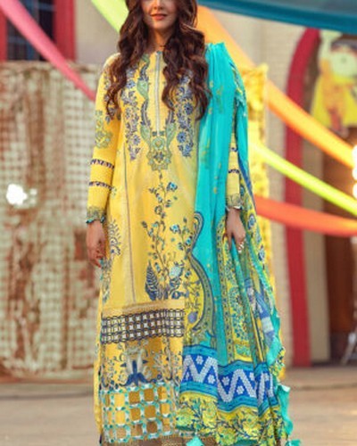 Asifa & Nabeel Luxury Summer Lawn Collection 2022