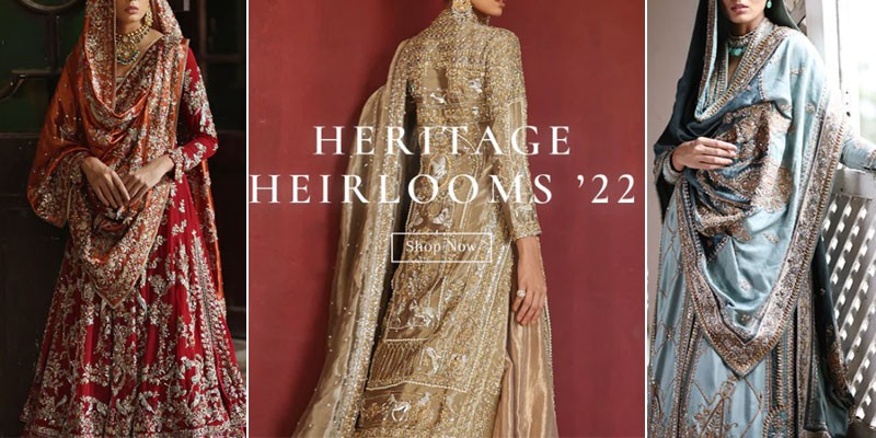 Nida Azwer Wedding & Party Wear Dresses Collection 2022