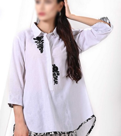 Digital Print Independence Day 2-Piece Cotton Lawn Dress 2022