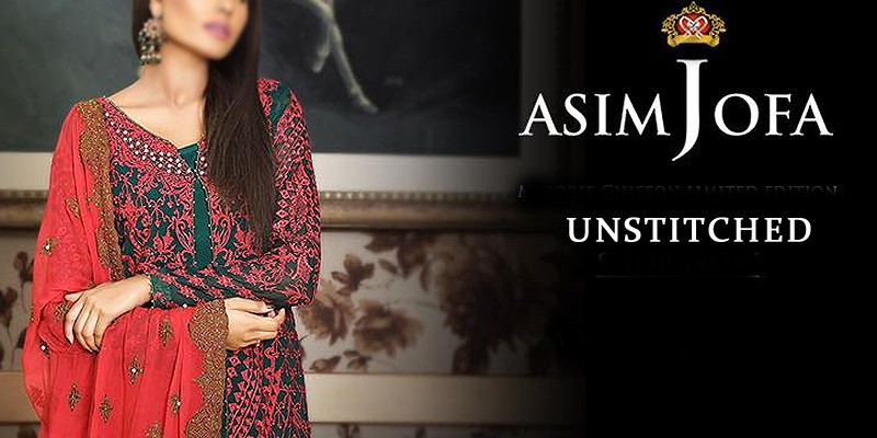 Asim Jofa Winter Dresses Collection in Pakistan