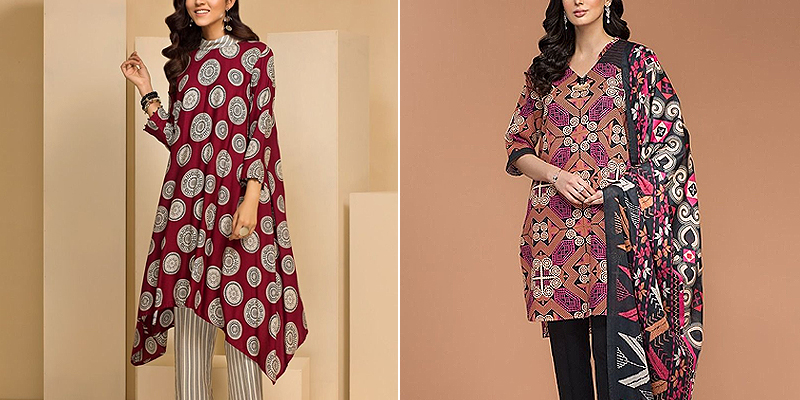 Nishat Linen Winter Dresses Collection in Pakistan