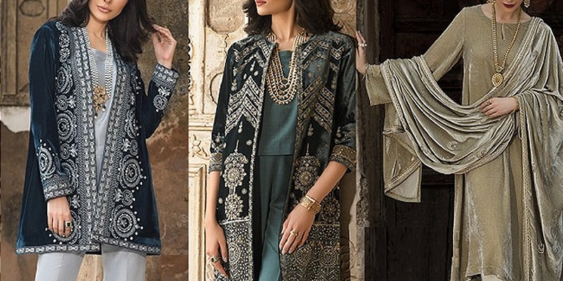 Nishat Linen Winter Dresses Collection in Pakistan