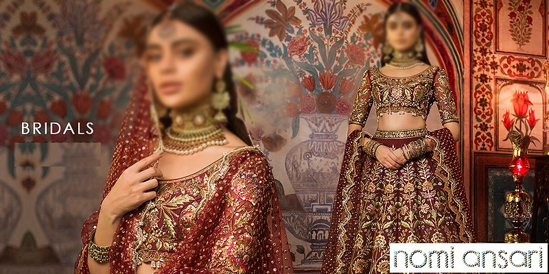 Nomi Ansari Wedding & Bridal Dresses Collection