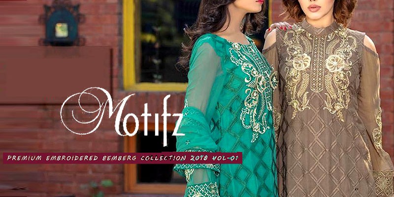 Motifz Bemberg Crinkle Formal Wear Collection 2018