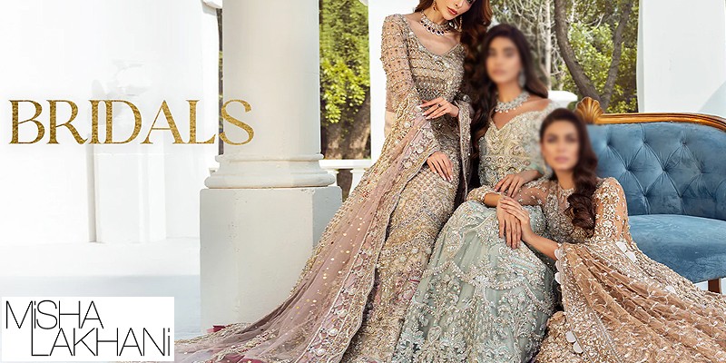 Misha Lakhani Luxury Bridal Dresses Collection 2022-23