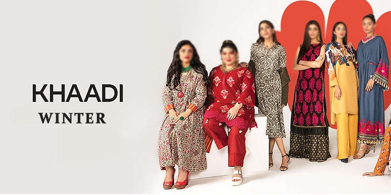 Khaadi Winter Collection Online Shopping in Pakistan