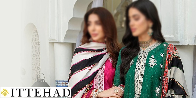 Latest Ittehad Winter Dresses Collection Online in Pakistan