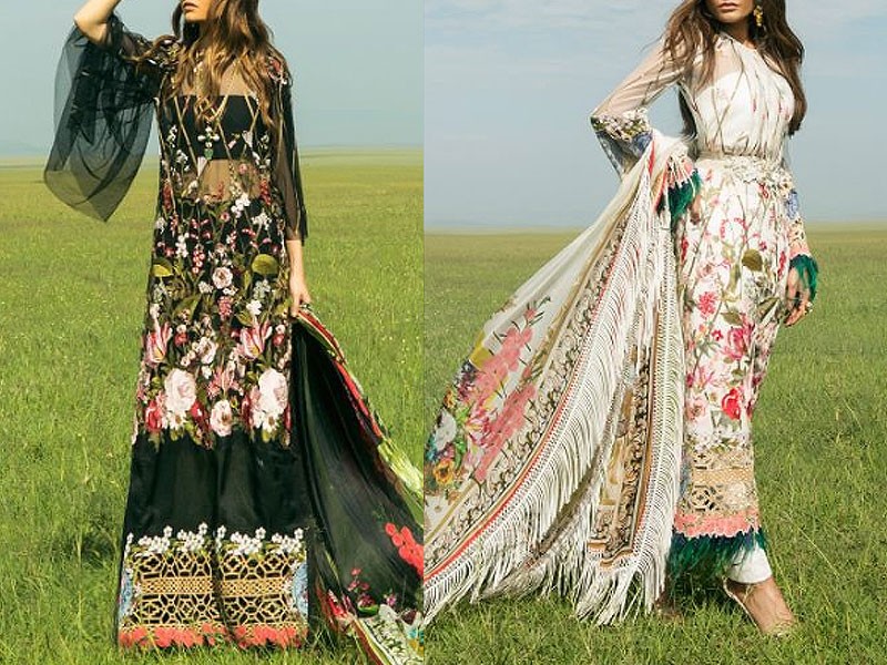 Sana Safinaz Lawn Collection 2018