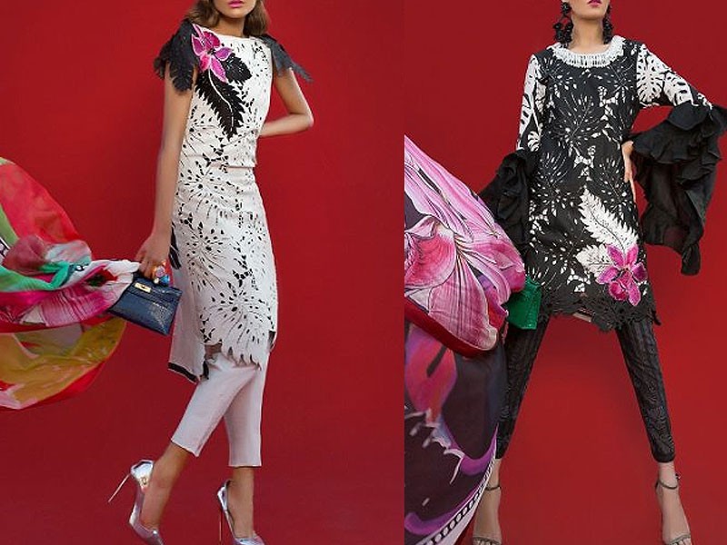Sana Safinaz Lawn Collection 2018