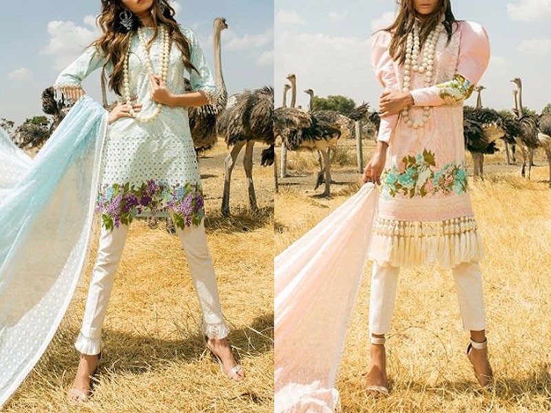 Sana Safinaz Lawn Collection 2018