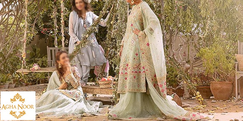 Agha Noor Fancy Wedding & Bridal Dresses Collection in Pakistan