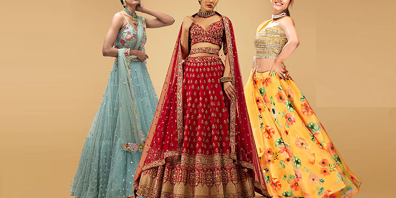 Trendy Wedding & Party Wear Lehenga Dresses Designs