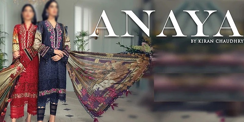 Anaya by Kiran Chaudhry Luxury Lawn Collection in Pakistan