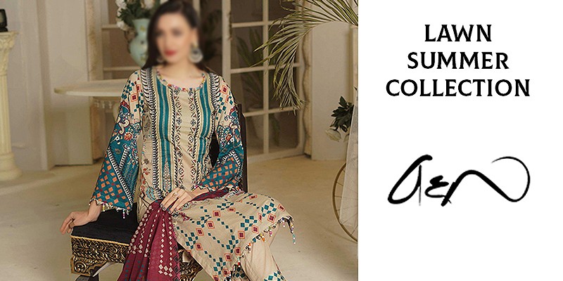 Asifa & Nabeel Luxury Lawn Collection Online in Pakistan