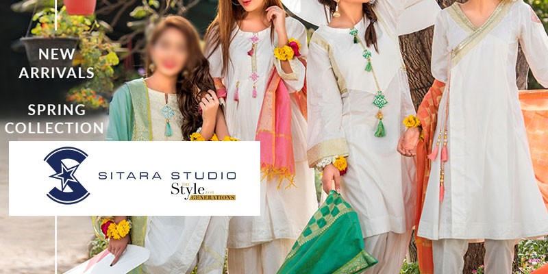 Sitara Studio Lawn Collection 2018 Vol-1