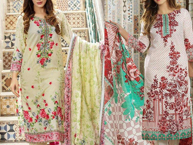 Sitara Studio Lawn Collection 2018 Vol-1