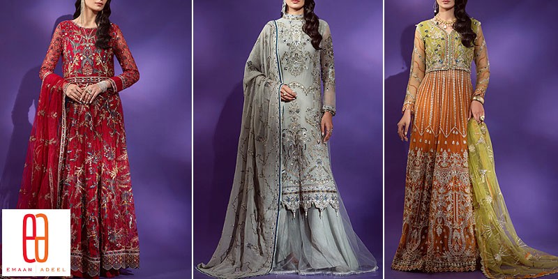 Latest Emaan Adeel Bridal Collection Online in Pakistan