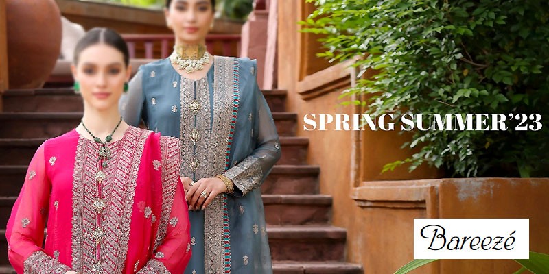 Latest Bareeze Spring/Summer Lawn Collection 2023-24