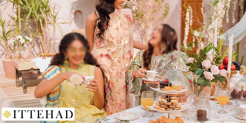 Latest Ittehad Summer Lawn Collection in Pakistan