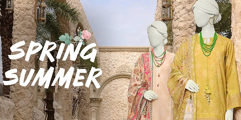 Junaid Jamshed Unstitched Summer Dresses Collection in Pakistan
