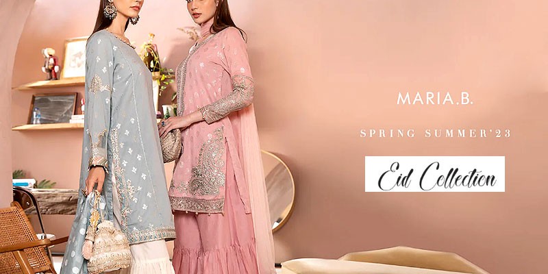 Maria. B Luxury Lawn EID Collection 2024 Online