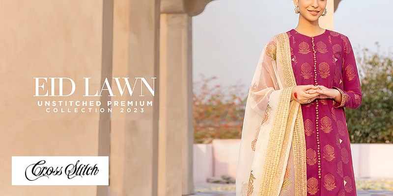 Cross Stitch Luxury EID Lawn Collection 2023-24